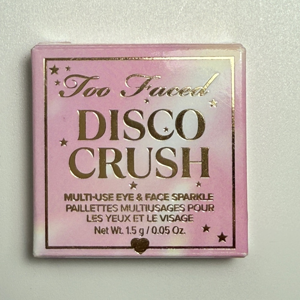 Too Faced Disco Crush Eye & Face Sparkle - Shade: Hypnotic - NIB - Picture 2 of 3